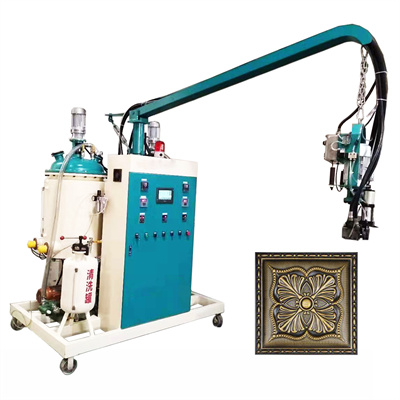 Śrubowa maszyna do napełniania pianki poliuretanowej i włókien z podwójnym kolektorem